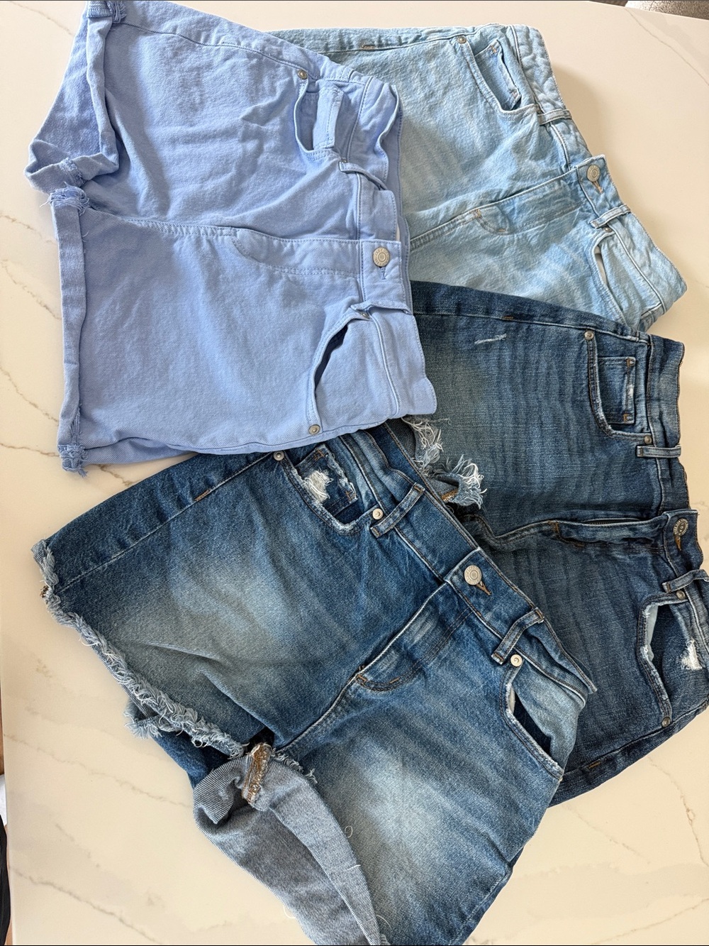 Loft bundle of 3 shorts and 1 skirt